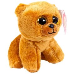 Мягкая игрушка ABtoys Медведь бурый 14 см