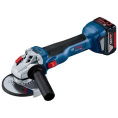 Аккумуляторная УШМ BOSCH GWS 18V-10 5.0Ач х2 L-BOXX, 125 мм