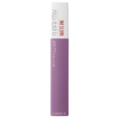 Maybelline New York Super Stay Matte Ink жидкая помада для губ стойкая матовая, оттенок 100, Philosopher