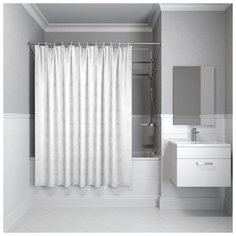 Штора для ванной IDDIS B56P118I11 180 х 180 серый