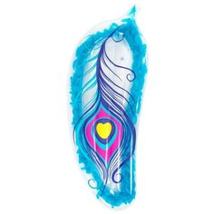 Кресло Bestway Flirty Feather 79x189 см прозрачный