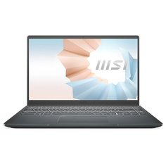 Ноутбук MSI Modern 14 B10MW-455XRU (Intel Core i5 10210U 1600MHz/14"/1920x1080/8GB/512GB SSD/Intel UHD Graphics/DOS) 9S7-14D114-455, carbon grey