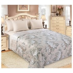 Покрывало Текс-Дизайн Мира 210x220 см, кофейный