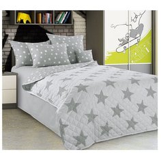 Покрывало Текс-Дизайн Орион 210х220 см, серый