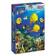 Пазл Hatber Аквариум (500ПЗ2ф_12573), 500 дет.