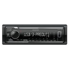 Автомагнитола KENWOOD KMM-106, черный