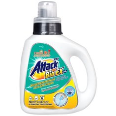 Гель для стирки Kao Attack Bio EX, 0.88 кг, бутылка КАО