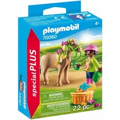 Конструктор Playmobil Special Plus 70060 Девочка с пони