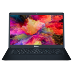 Ноутбук Haier A1400ED (Intel Celeron N3350 1100MHz/14.1"/1366x768/4GB/64GB eMMC/Intel HD Graphics 500/DOS) TD0036475RU, черный