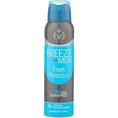 Дезодорант спрей Breeze Men Fresh Protection, 150 мл