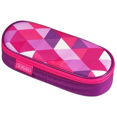 Herlitz Пенал-косметичка Case Cubes (50021215/50021185) pink