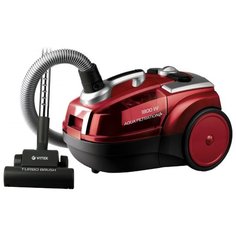 Пылесос VITEK VT-1833, красный/серебристый/черный