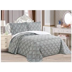 Комплект с покрывалом Cleo Eternal 240х260 см, серый