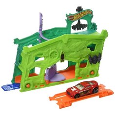 Hot Wheels Гараж Ghost Hot Wheels DWL03/DWK99, салатовый