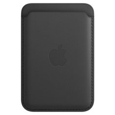 Чехол-бумажник Apple MagSafe кожаный для iPhone 12, iPhone 12 Pro, iPhone 12 Pro Max, iPhone 12 mini black