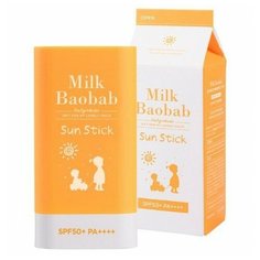 Солнцезащитный крем-стик MilkBaobab Baby & Kids Sun Stick Cream Spf50+ Pa++++