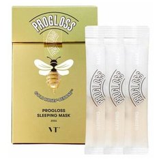 Ночная маска с мёдом и золотом VT Cosmetics Progloss Sleeping Mask