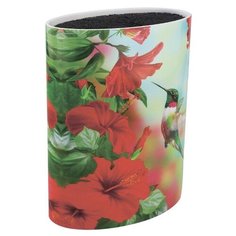 Zeidan Подставка для ножей Z-1031 красный/зеленый