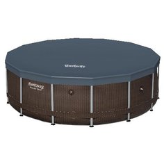 Натяжной тент Bestway 58248 4.3 м серый