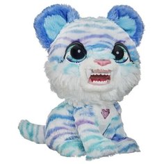 Интерактивная мягкая игрушка FurReal Friends саблезубый тигренок North E9587 белый/голубой