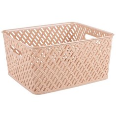 Альтернатива Корзина Плетенка 35х29х17.5 см бежевый Alternativa