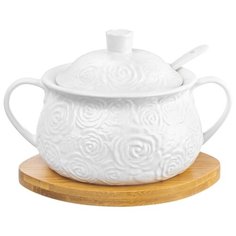 Сахарница "Розы", 400 мл Elan Gallery