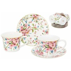 Чайный набор "Яблоневый цвет на белом", 270 мл Elan Gallery