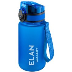 Бутылка для воды "Style Matt" небесный, 350 мл, 6,8х6,8х17 см Elan Gallery