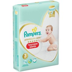 Pampers Premium Care трусики 3 (6-11 кг), 70 шт.