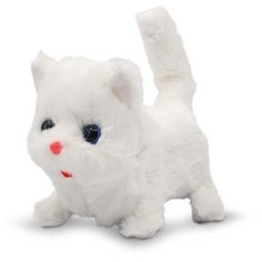 Интерактивная мягкая игрушка Mioshi Active Пушистые любимцы. Весёлый котик MAC0601-109 белый