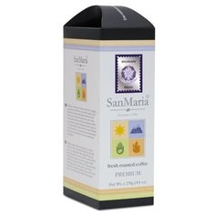 Свежеобжаренный Кофе SanMaria "БРАЗИЛИЯ" молотый ( Турка / чашка / гейзерная кофеварка ) 250 гр.