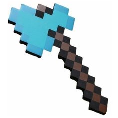 Игрушечное оружие Топор Алмазный пиксельный 45 см Mojang