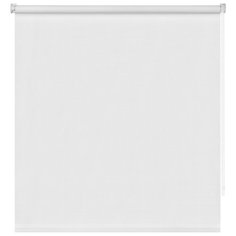 Рулонные шторы BLACKOUT / БЛЭКАУТ 100 см х 160 см Белый Шалюр DECOFEST