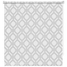 Рулонные шторы 40 см х 160 см Светло-серый Ампир DECOFEST