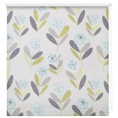 Рулонные шторы BLACKOUT / БЛЭКАУТ 70 см х 160 см Светло-серый Одуванчик DECOFEST