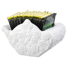 Подставка сервировочная для ч/п 12*9*8 см 300 мл "Чайник Розы" Elan Gallery
