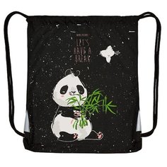 Мешок для обуви Bruno Visconti черный "УДИВИТЕЛЬНЫЕ ПАНДЫ" 35 х 45 см