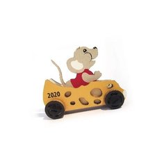 Pandapuzzle - 3D-пазл, "Pandapuzzle" 3D-пазл "Мышь 2020", 24 штуки КМ2020
