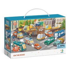 Пазл на внимательность "Осторожно на дороге" 80 элементов Dodo