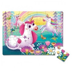 Мягкие пазлы «Единороги» А4 35 элементов Vladi Toys