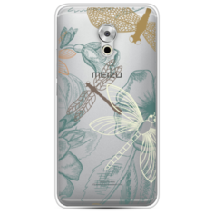 Силиконовый чехол Тени стрекоз на Meizu Pro 6 Plus Case Place