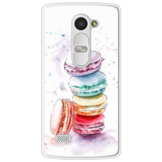 Силиконовый чехол Пирамидка макарони 2 на LG Leon (H324) Case Place