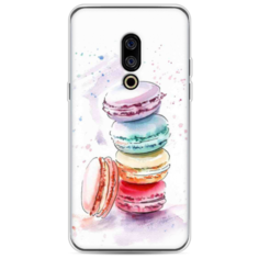 Силиконовый чехол Пирамидка макарони 2 на Meizu 15 Case Place