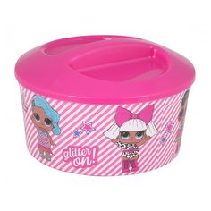 ШКАТУЛКА ИГРУШЕЧНАЯ "LOL SURPRISE" КРУГЛАЯ "АЛЬТЕРНАТИВА" М7632 Alternativa