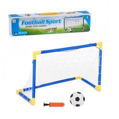 Набор Футболиста, ворота, мяч, насос, коробка Наша Игрушка