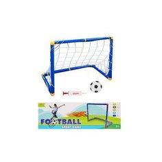 Набор Футболиста, ворота 60*47*32 см, мяч, насос с иглой, коробка Наша Игрушка