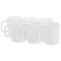 Luminarc Набор кружек Essence White 6 шт 320 мл белый