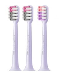 Насадки для зубной щетки DR.BEI Sonic Electric Toothbrush Head EB02BK060300 сиреневые, 3 шт