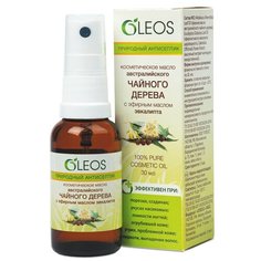 Масло для тела OLEOS Австралийское чайное дерево и эвкалипт, 30 мл