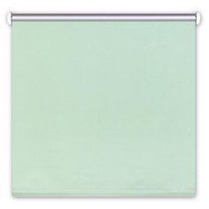 Рулонная штора DECOFEST миниролл блэкаут Свежая мята, 40х160 см
